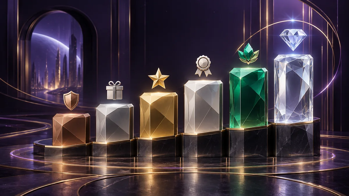 Six ascending VIP tiers in bronze, silver, gold, platinum, emerald and diamond for the Bodabet VIP levels guide