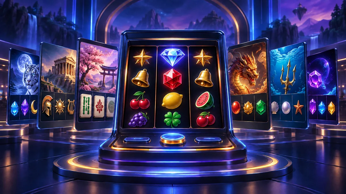 Panduan slot popular Bodabet 2026 dengan ilustrasi permainan slot pelbagai tema yang asli
